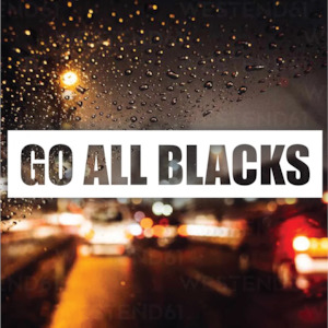 GO ALL BLACKS Inverted