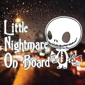 Little Nightmare on Board - Sticker