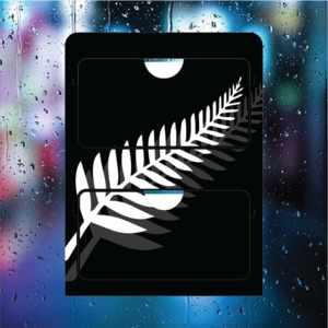 All: NZ Fern - Double Pocket Rego/RUC Holder