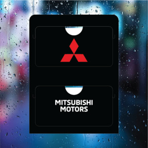 All: Mitsubihi Motors - Double Pocket Rego/RUC Holder