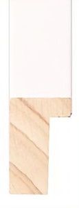 Products: Photo Frame 47S-T20 White Textured Fine Art & Framing