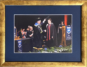 Products: Auckland University Gold Photo Frame Fine Art & Framing