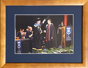 Products: Auckland University Honey Photo Frame Fine Art & Framing