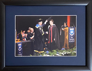 Products: Auckland University Black Photo Frame Fine Art & Framing