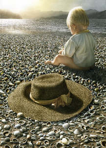 Print: "The Sunhat" - Paul Coney