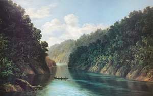 William George Baker: "Wanganui River" - William George Baker