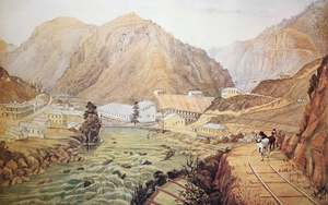 Christopher Aubrey: "Gold Battery, Karangahake" - Christopher Aubrey