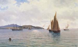 John Gibb: "Sail and Steam", 1895 - John Gibb