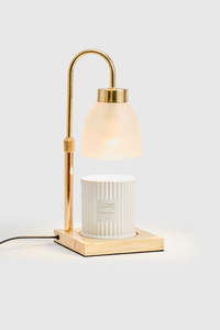 Accessories: Candle Warmer Lamp Frosted Glass