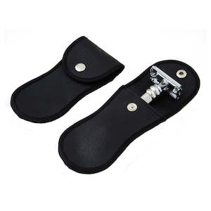 Razor Travel Case: Safety Razor Travel Case - Black