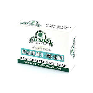 Stirling Soap Co (Mentholated) Pre-Shave Soap 155g