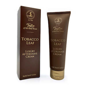 The Three Ts: Taylor of Old Bond Street Tobacco Leaf Aftershave Cream 75ml