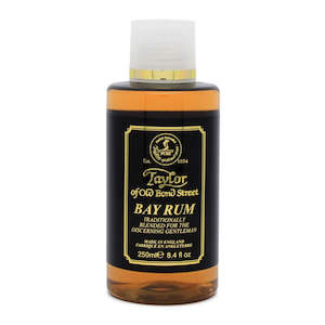 The Three Ts: Taylor Of Old Bond Street Bay Rum Aftershave 250ml