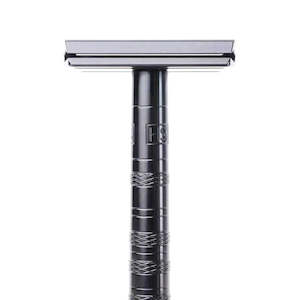 Henson Shaving: Henson AL13 Safety Razor (Gray) Aggressive blade exposure