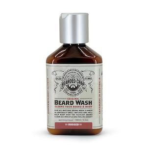The Bearded Chap: The Bearded Chap Travel Edition Rugged Original Beard Wash 100ml (100% Natural)