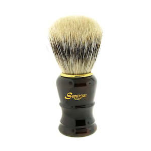Badger Brushes: Semogue Pegasus C7 Finest Mistura Badger Shaving Brush (Tortoiseshell)