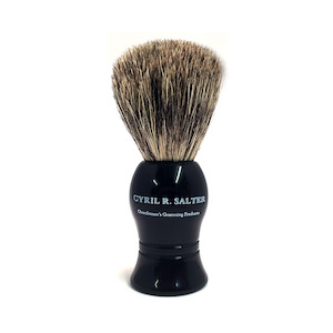 Badger Brushes: Pure Badger Shaving Brush (black)