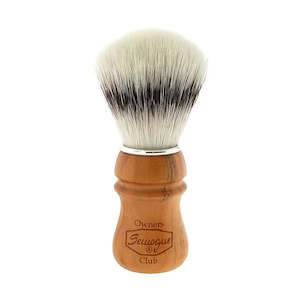 Semogue S.O.C. C5 Synthetic Sylver Shaving Brush (Cherrywood)