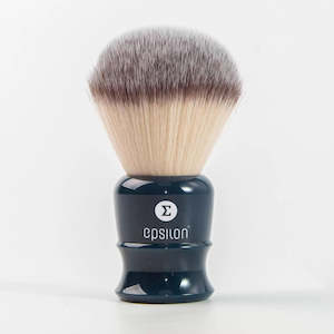 Epsilon Synthetic Shaving Brush (26mm Knot / Blue Handle)