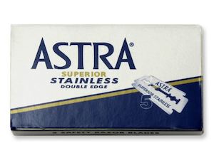 Pack of 5x Astra SS Razor Blades