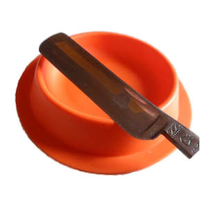 Straight Razor Accessories: Straight Razor Rubber Drip Bowl