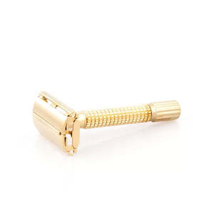 DE Butterfly Safety Razor (Gold Plated)