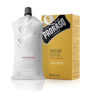 Shaving Creams: Proraso Shaving Cream Wood and Spice 275ml