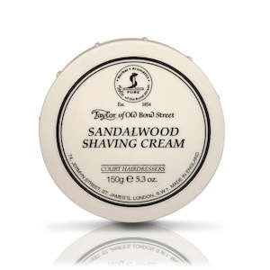 Taylor of Old Bond Street Sandalwood Shaving cream Bowl