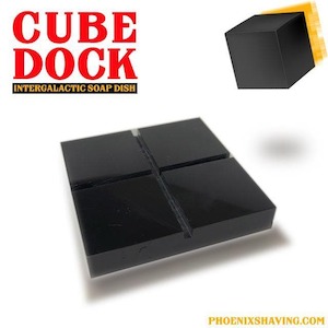 Phoenix Shaving CUBE Dock - An Intergalactic Soap Dish
