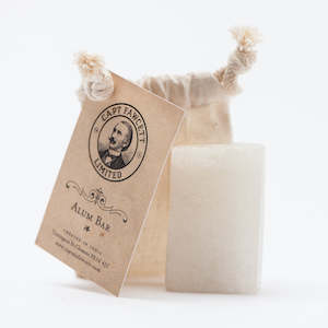 Captain Fawcett's Traditional Alum Bar in Pouch