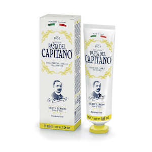 New Beard Care For November: Pasta del Capitano 1905 Toothpaste - Sicily Lemon 75ml