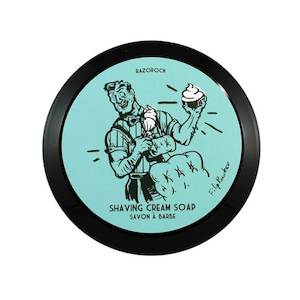 Razorock: RazoRock Blue Barbershop Shaving Soap 150ml