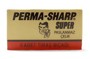 Single Pack De Razor Blades: Pack of 5x Perma-sharp Super Razor Blades
