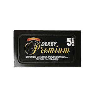 Single Pack De Razor Blades: Pack of 5x Derby Premium Razor Blades