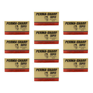 Bulk De Razor Blades: 50x Perma-sharp Super Razor Blades