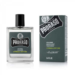 Fragrances: Proraso Cologne - Cypress & Vetyver 100ml