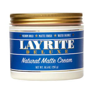 Hair Care: Layrite Natural Matte Cream (XL Size 297g)