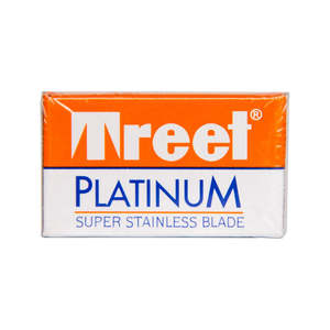 Treet Platinum Stainless Razor Blades (1x Pack of 5x Blades)