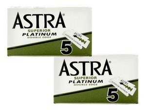 Bulk De Razor Blades: 10x Astra Superior Platinum Razor Blades