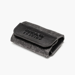 Henson Travel Case (Merino wool & high-quality vegan Leather)