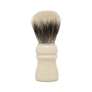 Semogue S.O.C. Badger & Boar Shaving Brush (Ivory)