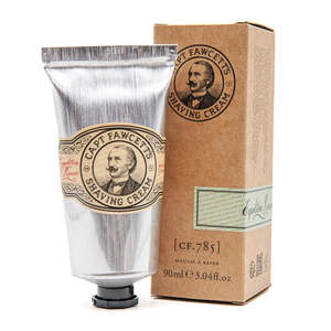 Shaving: Captain Fawcett's Travel Size Shaving Cream 90ml (CF.785)
