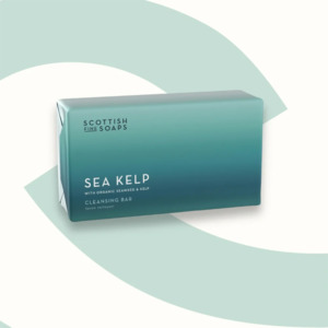 Scottish Fine Soaps Cleansing Soap Bar 220g (Sea Kelp)