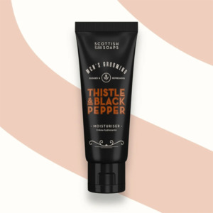 Face Body: Scottish Fine Soaps Moisturiser 75ml (Thistle & Black Pepper)
