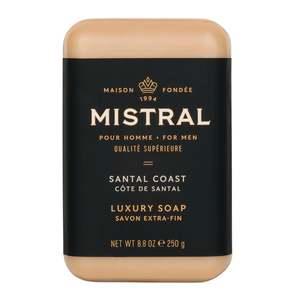 Face Body: Mistral Santal Coast Men's Luxury Soap 250g