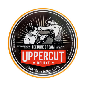 Hair Care: Uppercut Deluxe Texture Cream 100g | Pliable Hold - Natural Finish