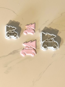 Christmas Car Clay Cutter Finesse Mediums