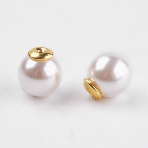 Products: Acrylic Pearl Ear Nut - 40pcs Finesse Mediums