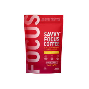 Beverages: SAVVY FOCUS NOOTROPIC COFFEE
