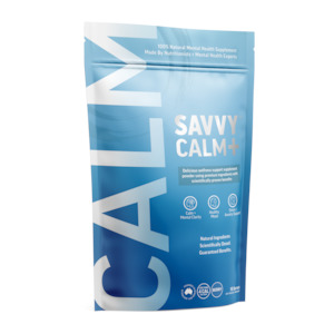 Beverages: SAVVY CALM+ 100g pouch